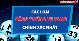 Bảng thống kê XSMB chính xác nhất